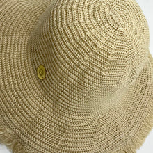 Load image into Gallery viewer, Keaton Packable Sun Hat Light Natural