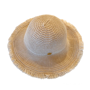 Keaton Packable Sun Hat Light Natural